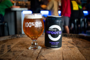 West O Beer proudly presents 10 FOOT 10 - a Double India Pale Ale